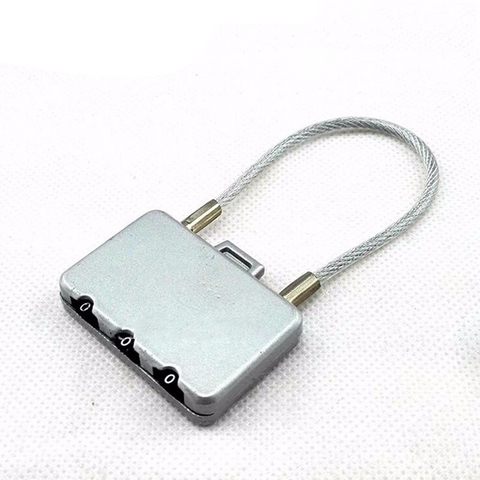 Long Cable Luggage Lock