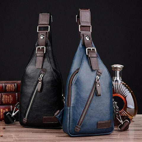 Leather Chest Bag