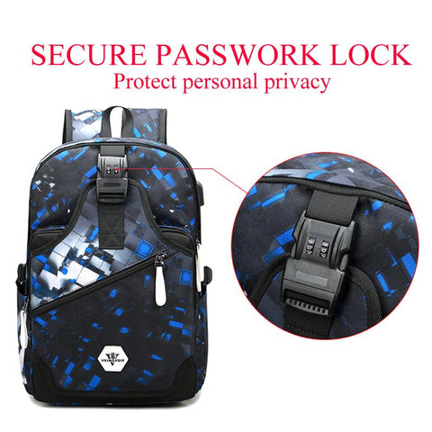 Waterproof Security Backpack