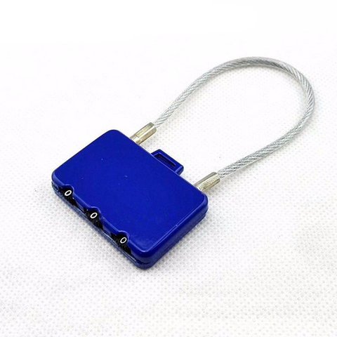 Long Cable Luggage Lock