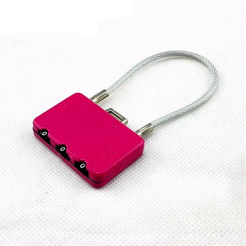 Long Cable Luggage Lock